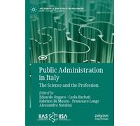 Public Administration in Italy - 9783031948770