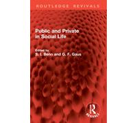 Public and Private in Social Life