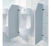 Public Bathroom Wall-Mounted Men's Urinal Partition Divider Screen Accessories for Schools Kindergartens Shopping Malls (Size: 2)
