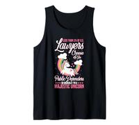 Public defender basically a majestic unicorn Tank Top
