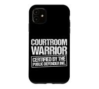 Public Defender certified by the Courtroom Warrior Inc. Case for iPhone 11