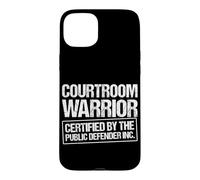 Public Defender certified by the Courtroom Warrior Inc. Case for iPhone 15 Plus