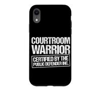 Public Defender certified by the Courtroom Warrior Inc. Case for iPhone XR
