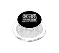 Public Defender certified by the Courtroom Warrior Inc. PopSockets PopGrip for MagSafe