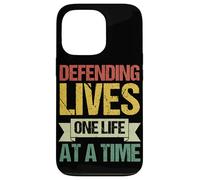 Public defender Defending lives one life at a time Case for iPhone 13 Pro