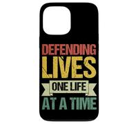 Public defender Defending lives one life at a time Case for iPhone 13 Pro Max