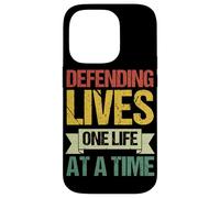 Public defender Defending lives one life at a time Case for iPhone 14 Pro