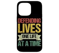 Public defender Defending lives one life at a time Case for iPhone 14 Pro Max