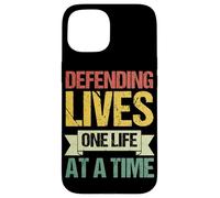Public defender Defending lives one life at a time Case for iPhone 15