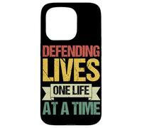 Public defender Defending lives one life at a time Case for iPhone 15 Pro