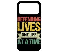 Public defender Defending lives one life at a time Case for iPhone 17 Pro Max
