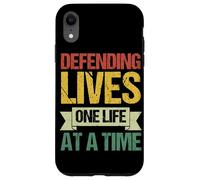 Public defender Defending lives one life at a time Case for iPhone XR