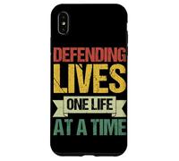 Public defender Defending lives one life at a time Case for iPhone XS Max