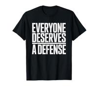 Public Defender Everyone Deserves Defense Constitutional T-Shirt