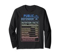 Public Defender Facts Long Sleeve T-Shirt