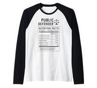 Public Defender Facts Raglan Baseball Tee