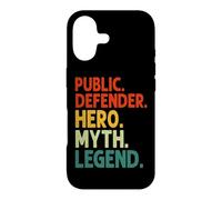 Public Defender Hero Myth Legend Vintage Public Defender Case for iPhone 17