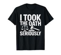 Public Defender Oath Constitutional Attorney Career Identity T-Shirt
