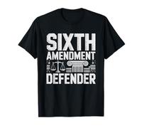 Public Defender Sixth Amendment Constitutional Rights T-Shirt