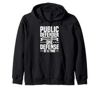 Public defender Zip Hoodie