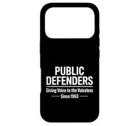 Public Defenders Giving Voice to Voiceless Funny Saying Case for iPhone 17 Pro