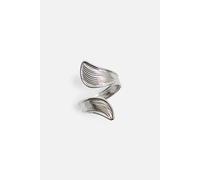 Public Desire Women's Abstracts Open Ring in Silver Public Desire Silver One Size