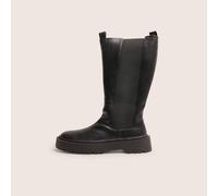 Public Desire Women's Andi Black Knee high Chunky Sole Boots | Size: 3 Public Desire Black 3