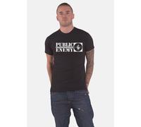 Public Enemy Crosshairs T-Shirt in Black | Size: Small Public Enemy Black S