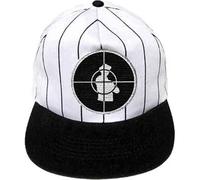 Public Enemy Solid Target LogoBaseball Cap in White Public Enemy White One Size