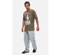Public Enemy Tonal Target Washed Khaki Relaxed T-Shirt Recovered Khaki M