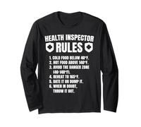 Public Health Inspector Rules Health Code Matters Long Sleeve T-Shirt