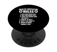 Public Health Inspector Rules Health Code Matters PopSockets Adhesive PopGrip