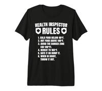 Public Health Inspector Rules Health Code Matters Premium T-Shirt