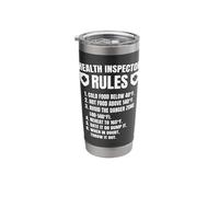 Public Health Inspector Rules Health Code Matters Stainless Steel Insulated Tumbler