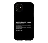 Public Health Major Dictionary Definition Epidemiology Case for iPhone 11