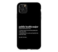 Public Health Major Dictionary Definition Epidemiology Case for iPhone 11 Pro Max
