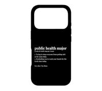 Public Health Major Dictionary Definition Epidemiology Case for iPhone 17 Pro