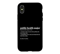 Public Health Major Dictionary Definition Epidemiology Case for iPhone X/XS