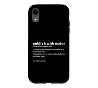 Public Health Major Dictionary Definition Epidemiology Case for iPhone XR