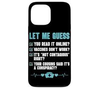 Public Health Nurse Let Me Guess PHN RN Case for iPhone 13 Pro Max