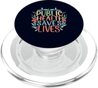 Public Health Saves Lives Nurse Practitioner Nursing Program PopSockets PopGrip for MagSafe