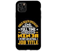 Public Health Specialist Job Title Apothecary Epidemiologist Case for iPhone 11 Pro Max