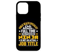 Public Health Specialist Job Title Apothecary Epidemiologist Case for iPhone 12 mini