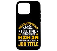 Public Health Specialist Job Title Apothecary Epidemiologist Case for iPhone 16 Pro
