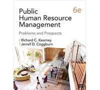 Public Human Resource Management: Problems and Prospects