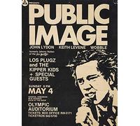 Public Image Ltd, Los Angeles, 1980 - Mini Poster/Book Clipping