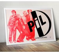 Public Image Ltd Public Image Single 1978 Concert Tour Live Venue Gig Promo : 36"x24" Poster BRING YOUR WALLS TO LIFE ! (Promo)