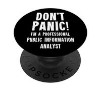 Public Information Analyst PopSockets Adhesive PopGrip