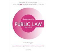 Public Law Concentrate: Law Revision and Study Guide