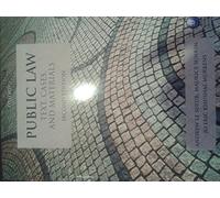 Public Law Text, Cases, and Materials 2/e